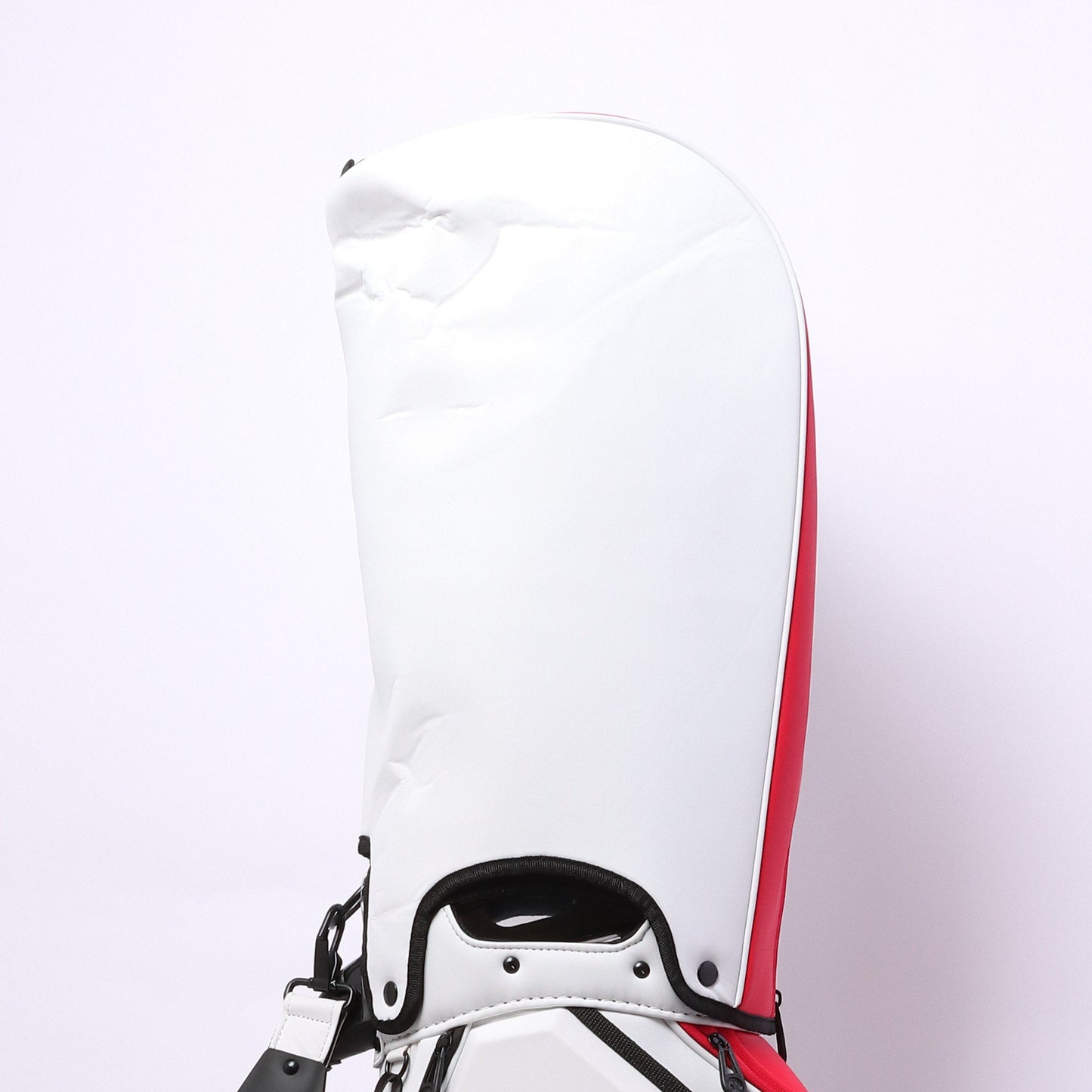 ミドルサイズキャディバッグ ホワイト×レッド×ネイビーY22CBMWRDNV