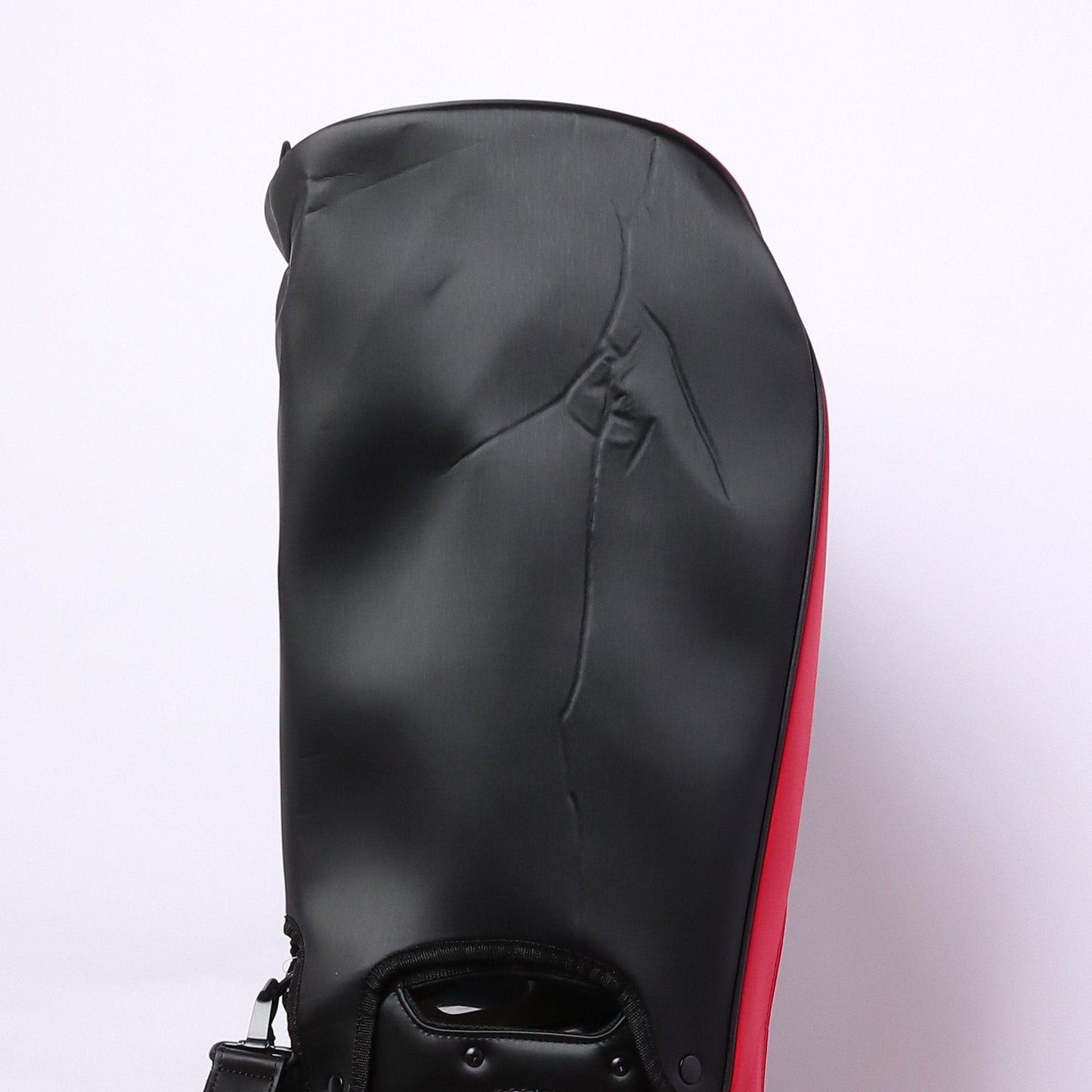 ミドルサイズキャディバッグ ブラック×レッドY22CBMBKRD