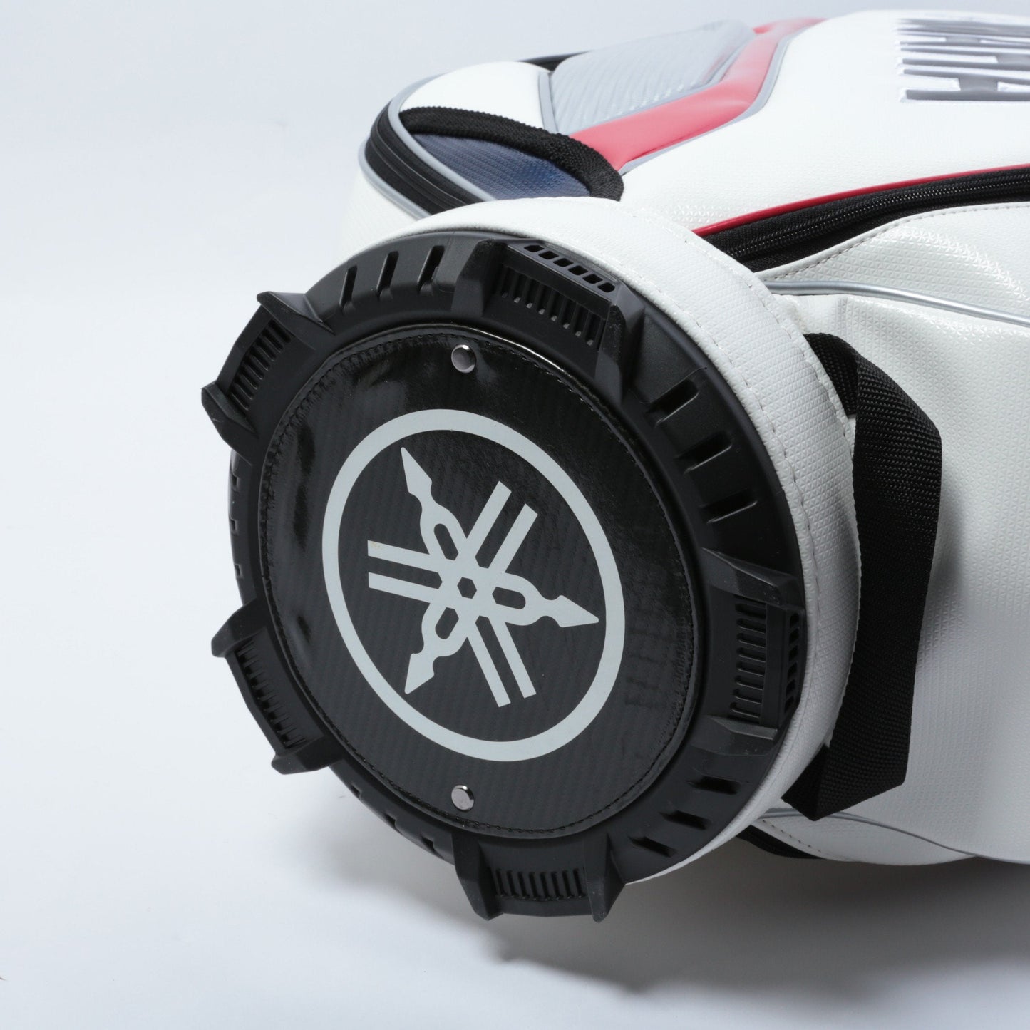 プロレプリカモデルキャディバッグ　ホワイトｘレッドｘネイビーY21CBPWRDNV