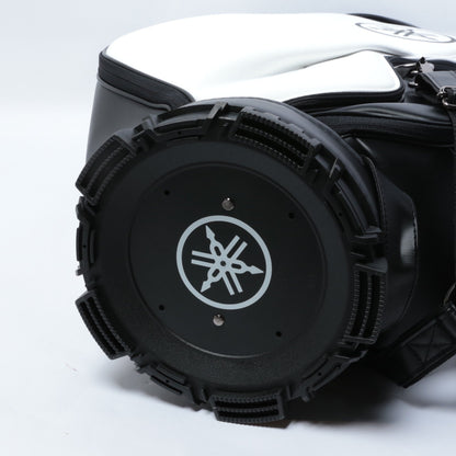 プロレプリカモデルキャディバッグ　ホワイト×ブラックY22CBPWBK